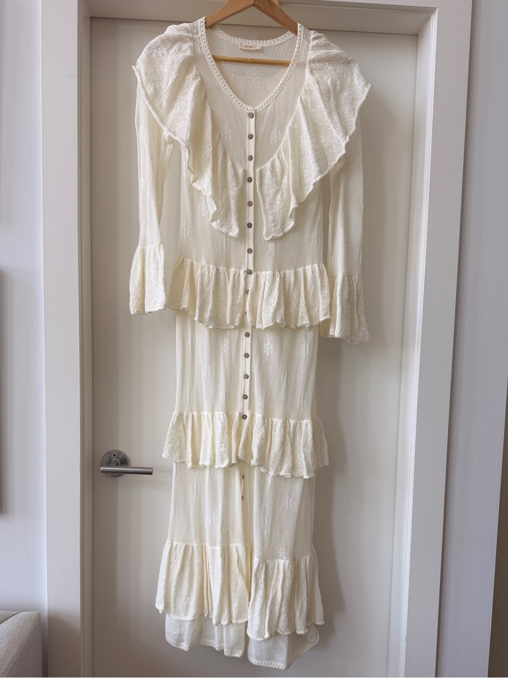 Spell Satine Knit Gown  Organic Cotton Small NWOT - Picture 6 of 13